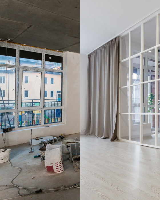 Aménagement intérieur bien locatif